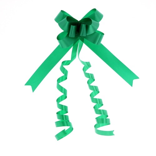 HEIKO リボンボウ エメラルド 22mm巾 5