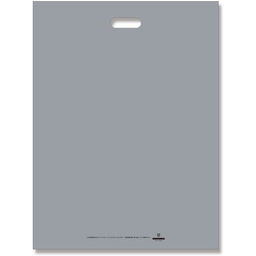 HEIKO 手抜きポリ袋 HDカラーポリ シルバー