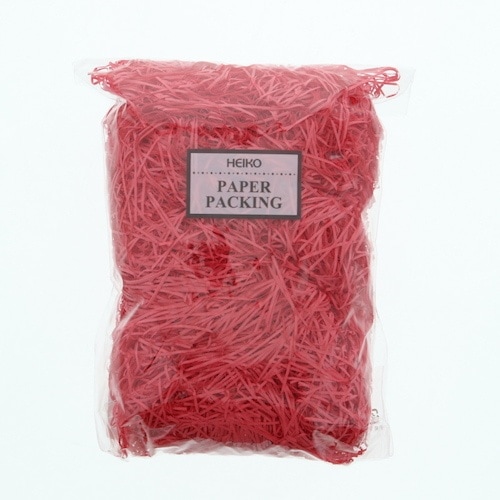 HEIKO 緩衝材 紙パッキン 40g入 アカ