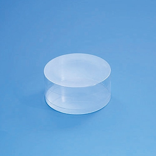 HEIKO PVC クリスタルボックス 円柱 小浅