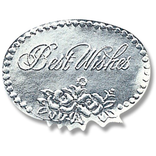 HEIKO ギフトシール ベストウィッシュ銀 SS