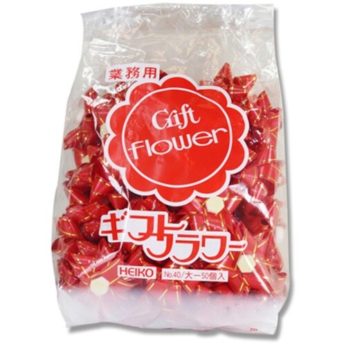 HEIKO ギフトフラワー 業務用 18mm アカ