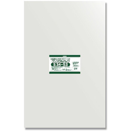 HEIKO OPP袋 クリスタルパック S 34−