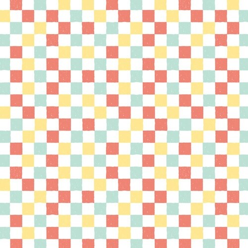 HEIKO 包装紙 モダン市松 半才 50枚入り