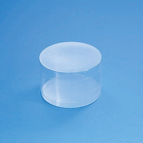 HEIKO PVC クリスタルボックス 円柱 小