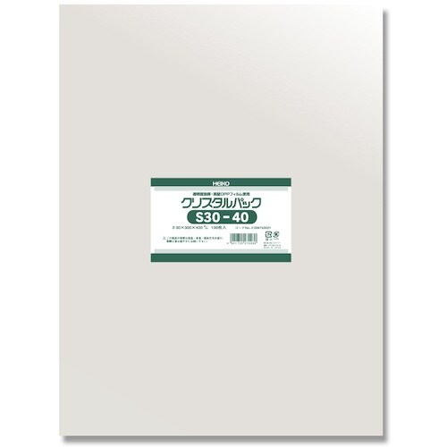 HEIKO OPP袋 クリスタルパック S 30−