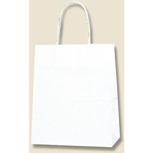 HEIKO 手提げ紙袋 スムースバッグ 白無地 2