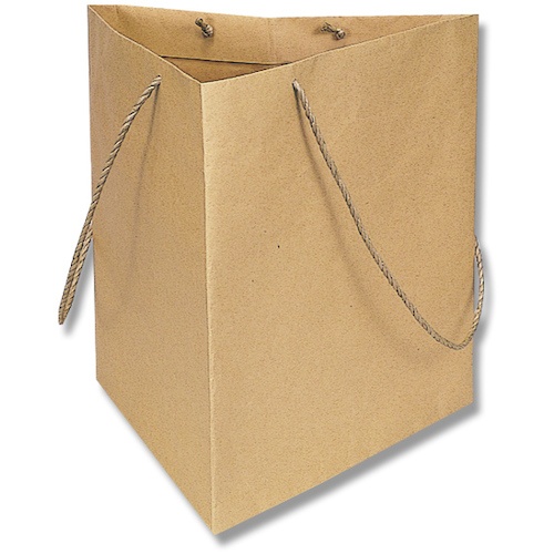 HEIKO 手提げ紙袋 トライバッグ 未晒無地 N