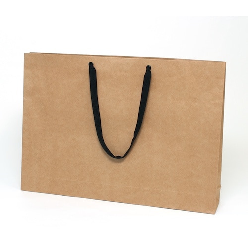 HEIKO 手提げ紙袋 ファッションバッグ 未晒無