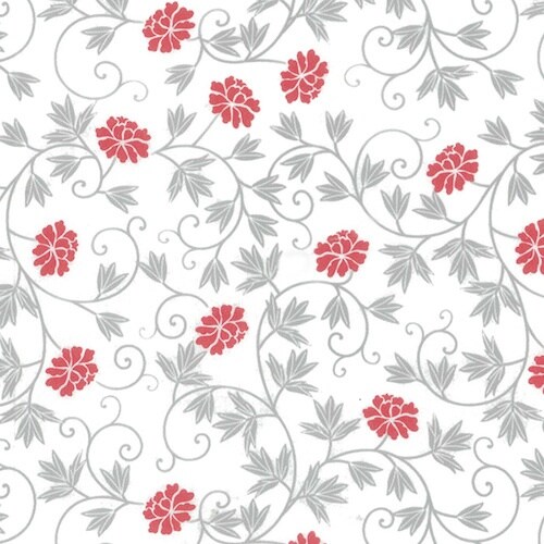 HEIKO 包装紙 なごり花 赤 半才並口 100