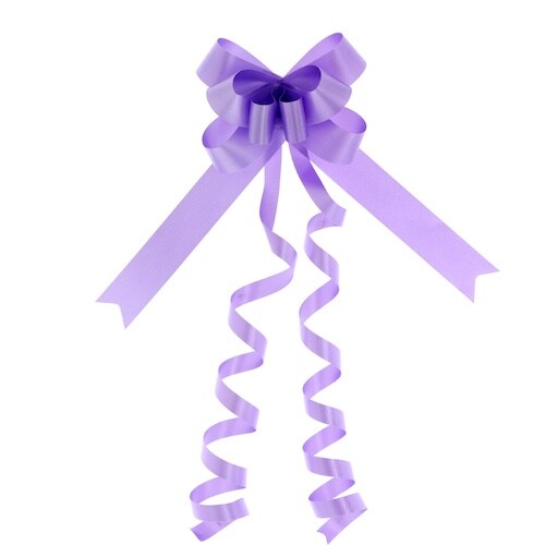 HEIKO リボンボウ ラベンダー 22mm巾 5