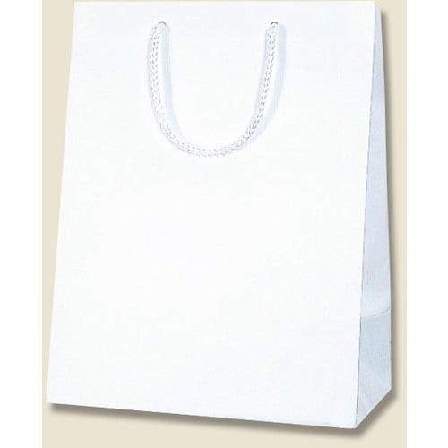 HEIKO 手提げ紙袋 Kバッグ 白エンボス T−