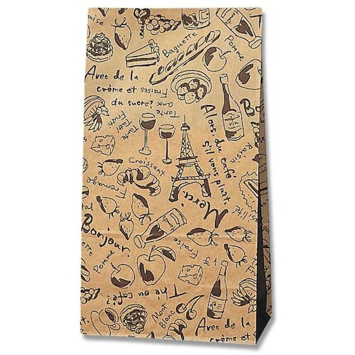 HEIKO 角底袋 未晒ブランチ No.6 100