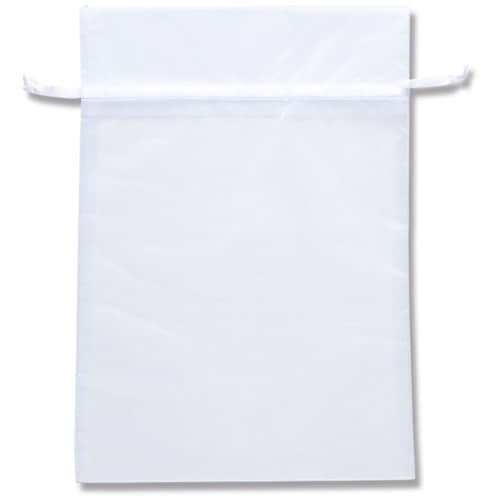 HEIKO ギフト巾着袋 オーガンジーバッグ ホワ