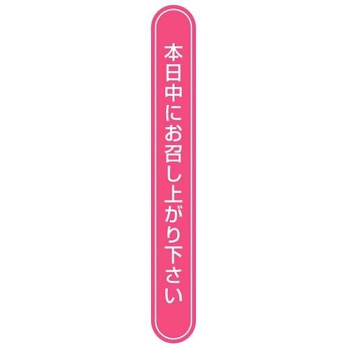 HEIKO タックラベル No.807本日中ピンク