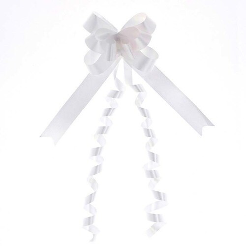 HEIKO リボンボウ ホワイト 22mm巾 50