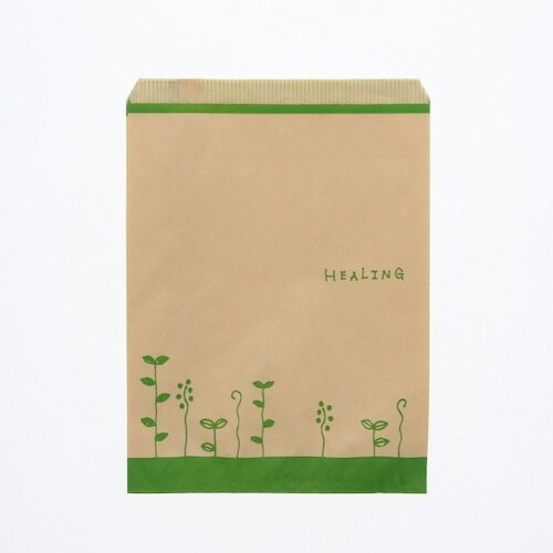 HEIKO 平袋 柄小袋 Rタイプ ハーブリーフ