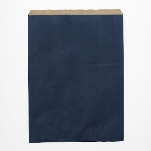 HEIKO 平袋 柄小袋 Rタイプ 筋入無地 紺