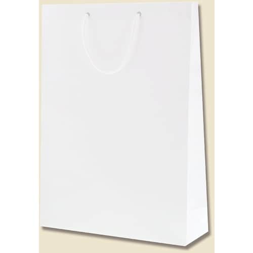 HEIKO 手提げ紙袋 ブライトバッグ 白 KA