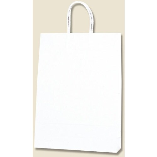 HEIKO 手提げ紙袋 スムースバッグ 白無地 2