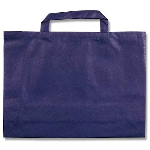 HEIKO 手提げ袋 Fバッグ 紺 L 10枚入り