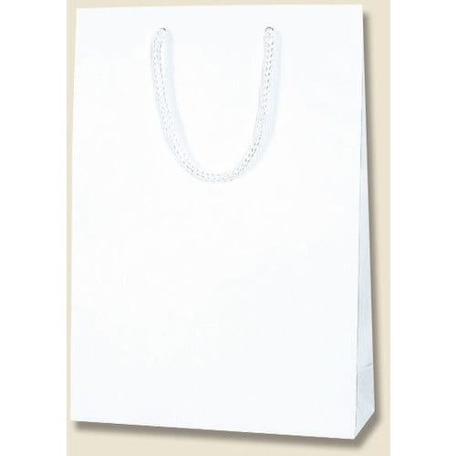 HEIKO 手提げ紙袋 Kバッグ 白エンボス SW