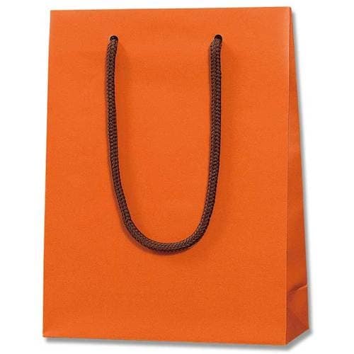 HEIKO 手提げ紙袋 ブライトバッグ Dオレンジ