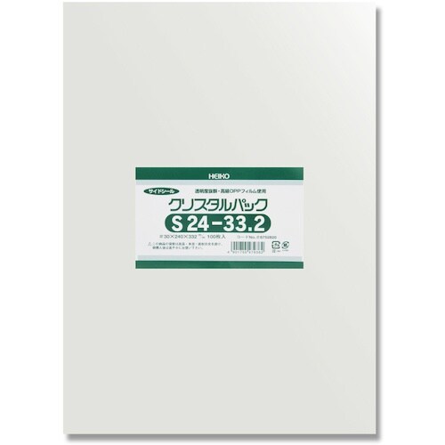 HEIKO OPP袋 クリスタルパック S 24−