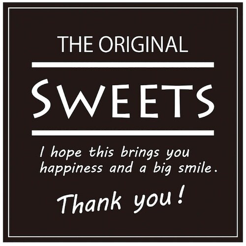 HEIKO ギフトシール Sweets スクエアブ