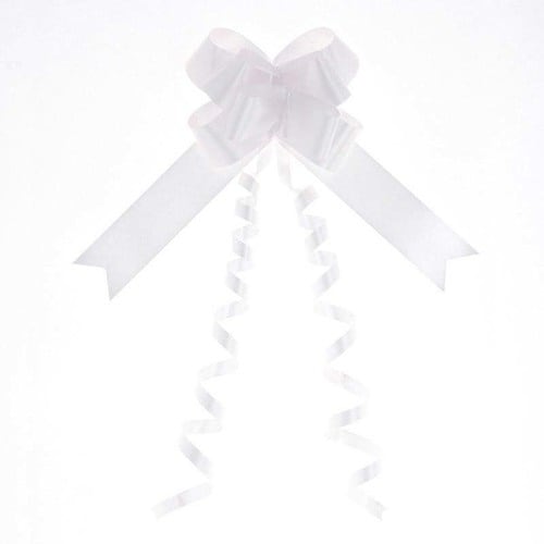 HEIKO リボンボウ ホワイト 36mm巾 50