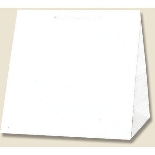 HEIKO 手提げ紙袋 広口チャームバッグ 白無地