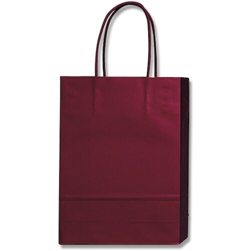 HEIKO 手提げ紙袋 PBスムースバッグ ワイン