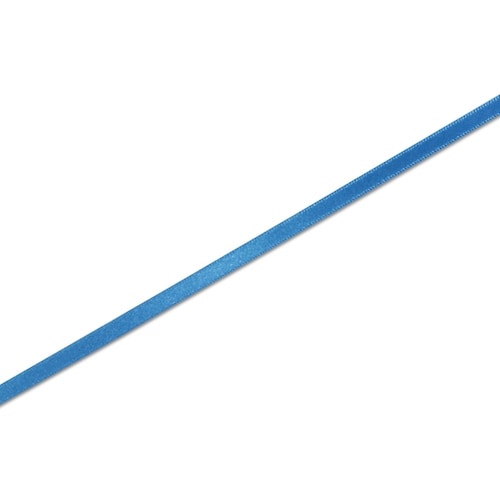 HEIKO シングルサテンリボン Rブルー 6×2