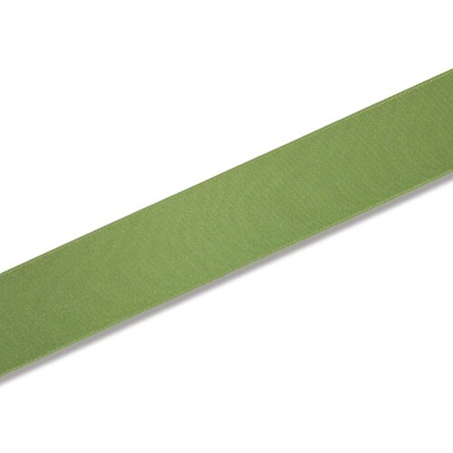 HEIKO シングルサテンリボン オリーブ 36×