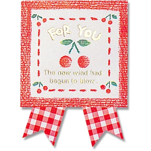 HEIKO ギフトシール チェリーステッチ 36枚