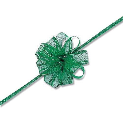HEIKO ワンタッチフラワーリボン ミドリ 17