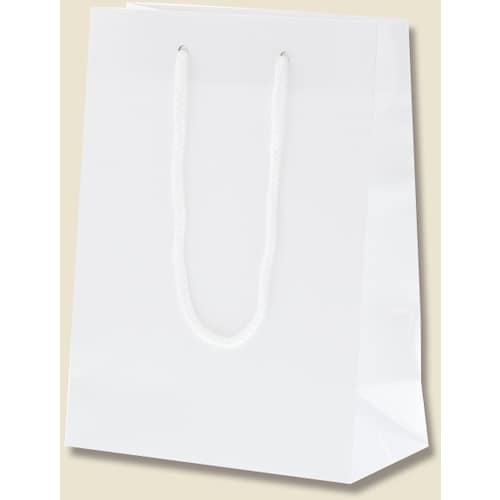 HEIKO 手提げ紙袋 ブライトバッグ 白 T−3