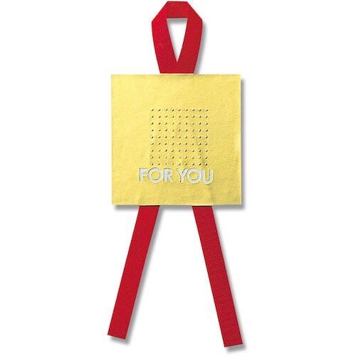 HEIKO リボン付きシール フォーユー 60枚入