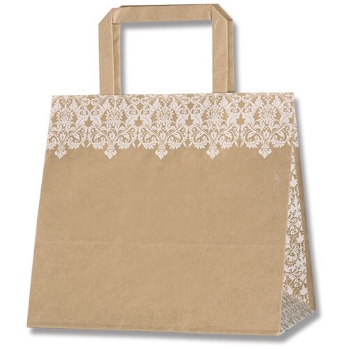 HEIKO 手提げ紙袋 フラットチャームバッグ 平