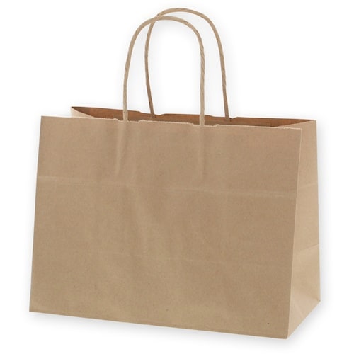 HEIKO 手提げ紙袋 25チャームバッグ 未晒無