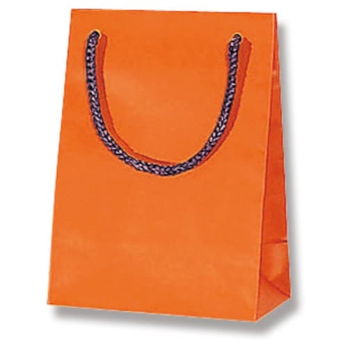 HEIKO 手提げ紙袋 ブライトバッグ Dオレンジ