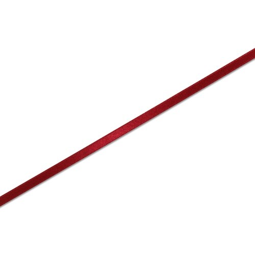 HEIKO シングルサテンリボン コイアカ 6×2