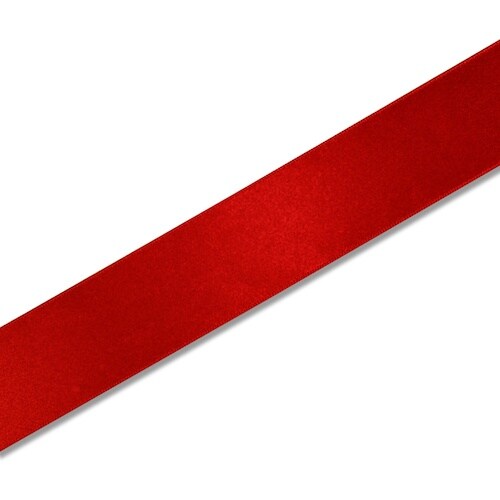 HEIKO シングルサテンリボン Xアカ 36×2