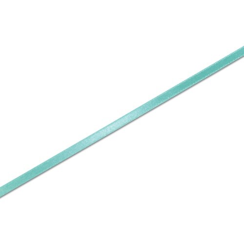 HEIKO シングルサテンリボン ヒスイ 6×20