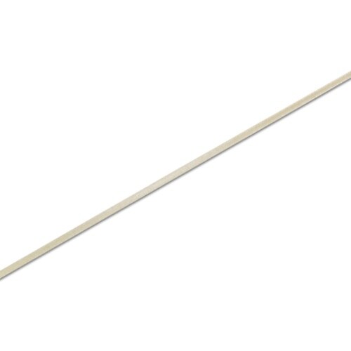 HEIKO シングルサテンリボン アイボリー 3×