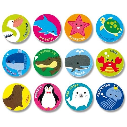 HEIKO ギフトシール 水族館 96枚入り