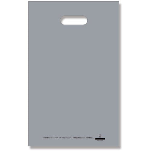 HEIKO 手抜きポリ袋 HDカラーポリ シルバー