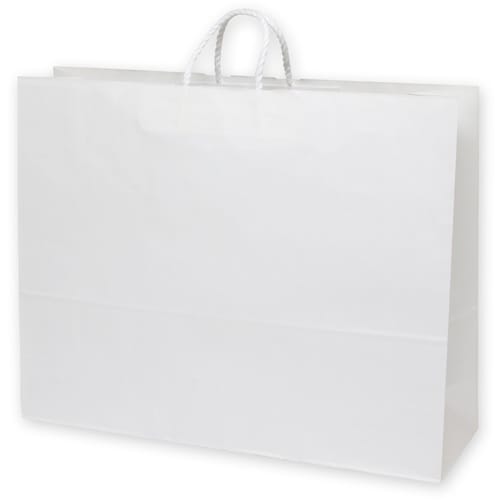 HEIKO 手提げ紙袋 25チャームバッグ 白無地