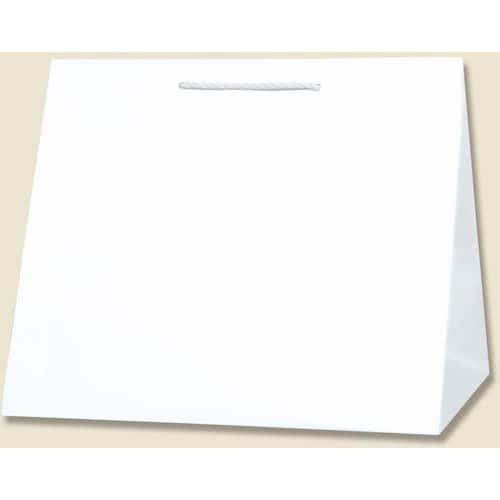 HEIKO 手提げ紙袋 T型チャームバッグ 晒白無