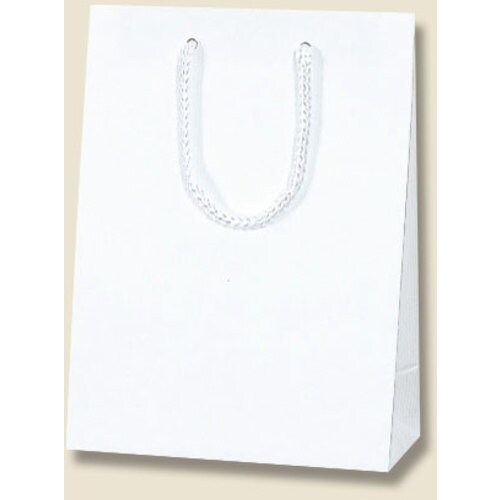 HEIKO 手提げ紙袋 Kバッグ 白エンボス T−